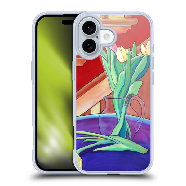 Jody Wright Life Around Us Spring Tulips Soft Gel Case for Apple iPhone 16