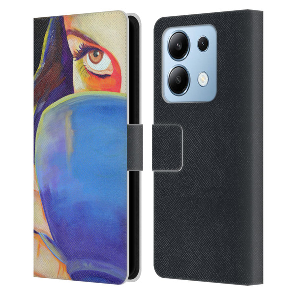 Jody Wright Life Around Us Some Caffeine Required Leather Book Wallet Case Cover For Xiaomi Redmi Note 13/13 Pro 5G