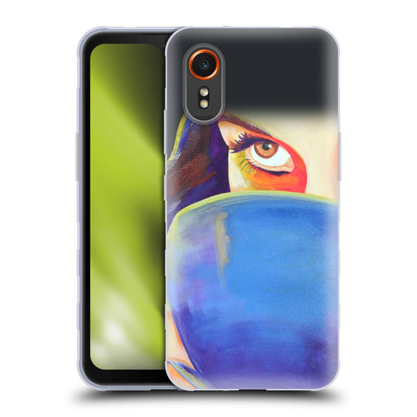 Jody Wright Life Around Us Some Caffeine Required Soft Gel Case for Samsung Galaxy Xcover7 5G