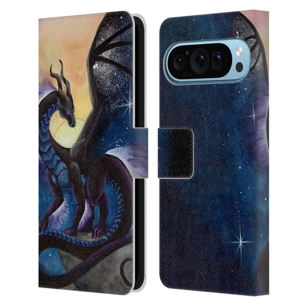 Carla Morrow Dragons Nightfall Leather Book Wallet Case Cover For Google Pixel 9 / Pixel 9 Pro