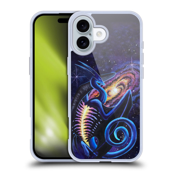 Carla Morrow Dragons Galactic Entrancement Soft Gel Case for Apple iPhone 16
