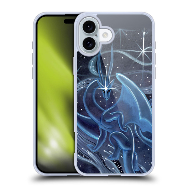 Carla Morrow Dragons I Shall Guide You Soft Gel Case for Apple iPhone 16 Plus