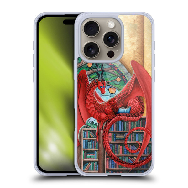 Carla Morrow Dragons Gateway Of Knowledge Soft Gel Case for Apple iPhone 16 Pro