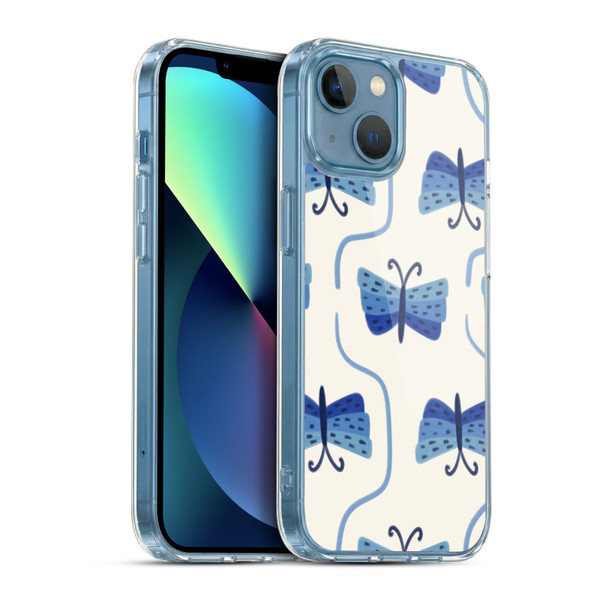 Gabriela Thomeu Art Butterfly Soft Gel Case for Apple iPhone 13 Mini & MagSafe