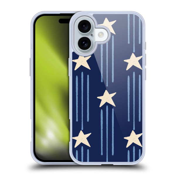 Gabriela Thomeu Art Big Dark Star Soft Gel Case for Apple iPhone 16