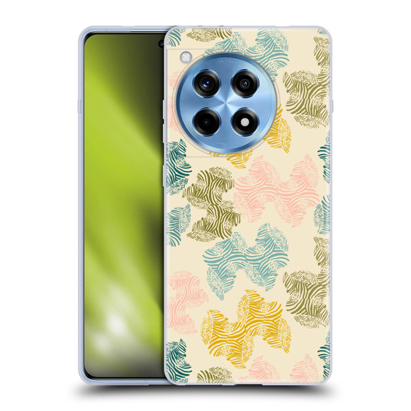 Gabriela Thomeu Art Zebra Green Soft Gel Case for OPPO OnePlus Ace 3 5G