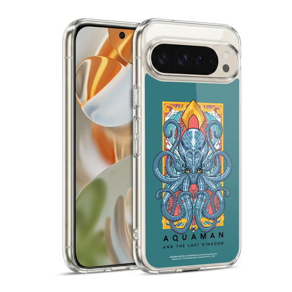 Aquaman And The Lost Kingdom Graphics Octopus Soft Gel Case for Google Pixel 9 / Pixel 9 Pro
