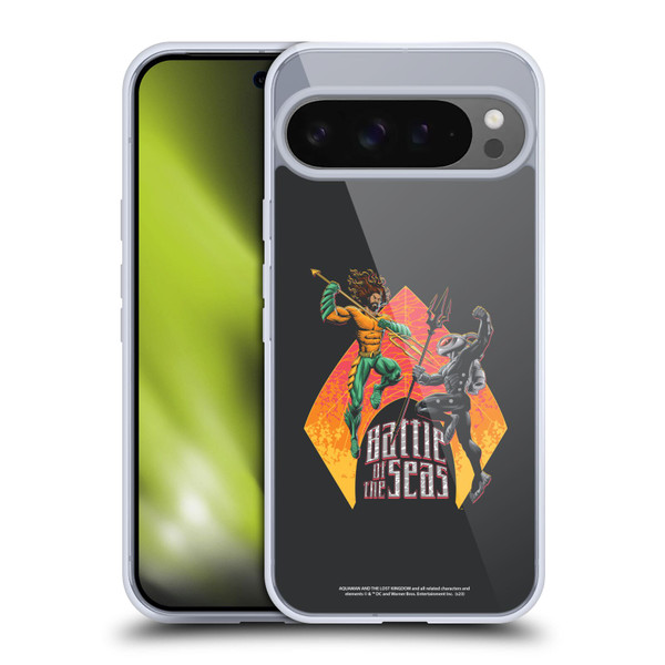 Aquaman And The Lost Kingdom Graphics Battle Of The Seas Soft Gel Case for Google Pixel 9 Pro XL