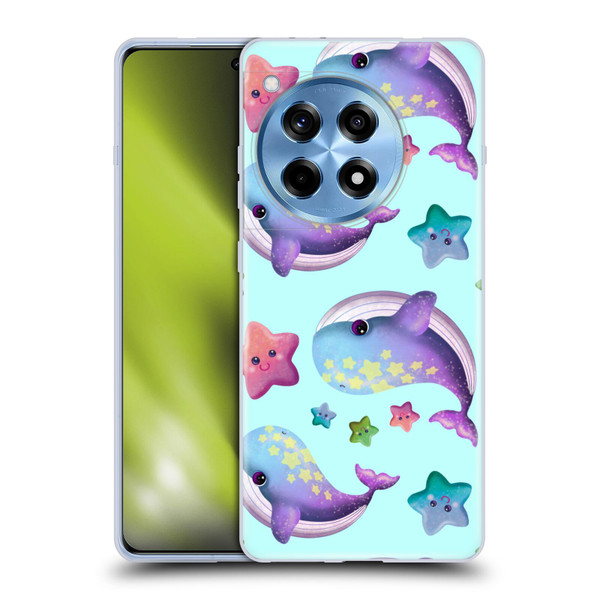 Carla Morrow Patterns Whale And Starfish Soft Gel Case for OPPO OnePlus Ace 3 5G