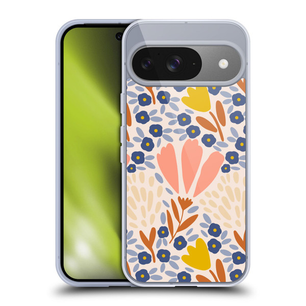 Gabriela Thomeu Floral Spring Flower Field Soft Gel Case for Google Pixel 9 / Pixel 9 Pro