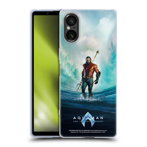 Aquaman And The Lost Kingdom Graphics Poster Soft Gel Case for Sony Xperia 5 V 5G