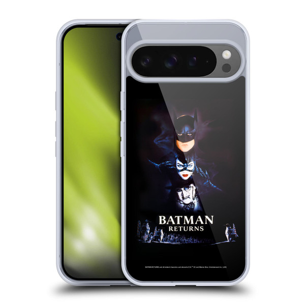 Batman Returns Key Art Poster Soft Gel Case for Google Pixel 9 Pro XL