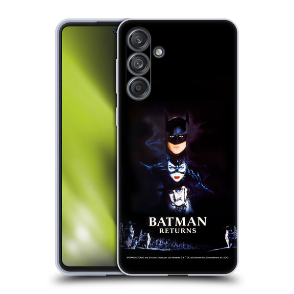 Batman Returns Key Art Poster Soft Gel Case for Samsung Galaxy M55 5G