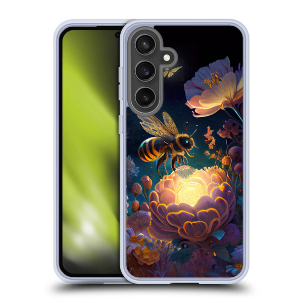 JK Stewart Art Bee Soft Gel Case for Samsung Galaxy S24 FE