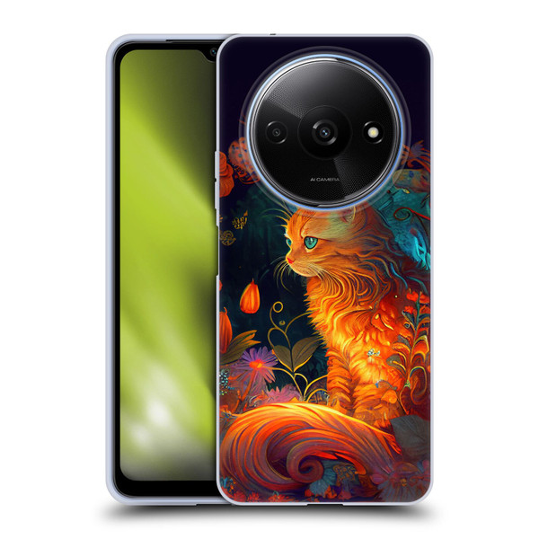 JK Stewart Art Cat Soft Gel Case for Xiaomi Redmi A3