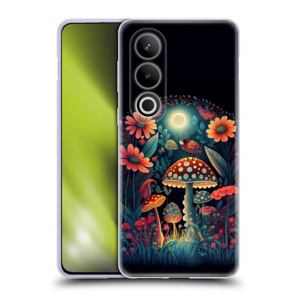 JK Stewart Graphics Ladybug On Mushroom Soft Gel Case for OPPO OnePlus Ace 3V 5G