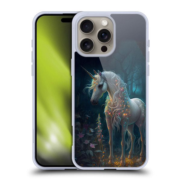 JK Stewart Key Art Unicorn Soft Gel Case for Apple iPhone 16 Pro Max