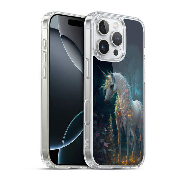 JK Stewart Key Art Unicorn Soft Gel Case for Apple iPhone 16 Pro & MagSafe