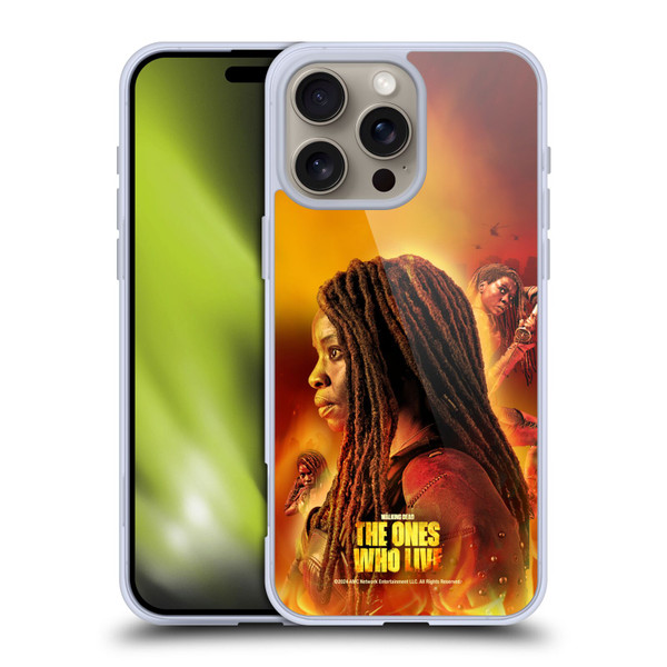 The Walking Dead: The Ones Who Live Key Art Michonne Soft Gel Case for Apple iPhone 16 Pro Max