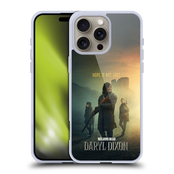 The Walking Dead: Daryl Dixon Key Art Group Soft Gel Case for Apple iPhone 16 Pro Max