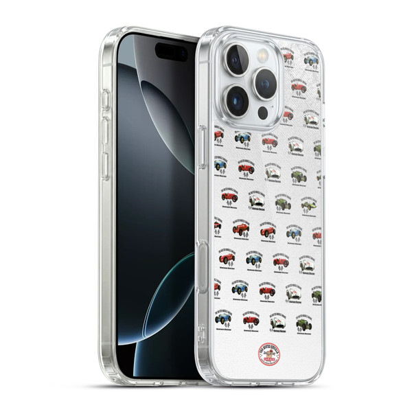 Busted Knuckle Garage Graphics Pattern Soft Gel Case for Apple iPhone 16 Pro Max & MagSafe