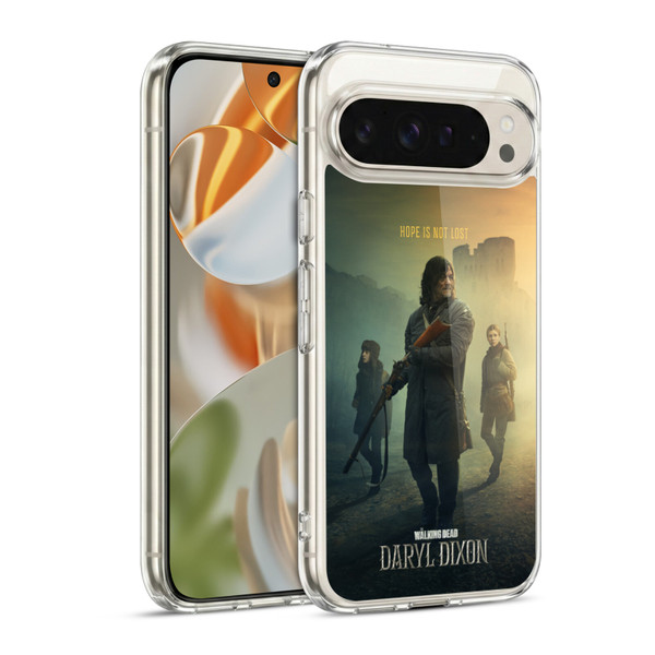 The Walking Dead: Daryl Dixon Key Art Group Soft Gel Case for Google Pixel 9 / Pixel 9 Pro