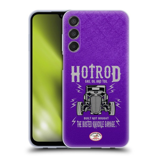 Busted Knuckle Garage Graphics Hot Rod Soft Gel Case for Samsung Galaxy M15/F15 5G