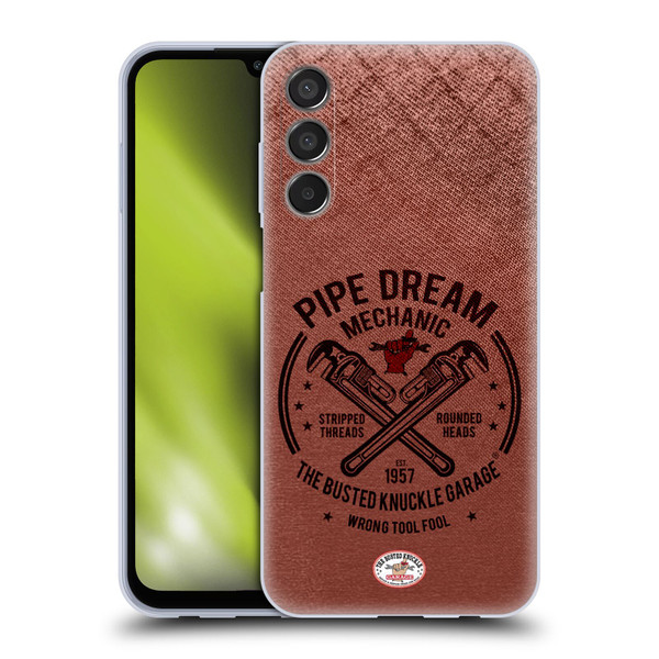 Busted Knuckle Garage Graphics Pipe Dream Soft Gel Case for Samsung Galaxy M15/F15 5G