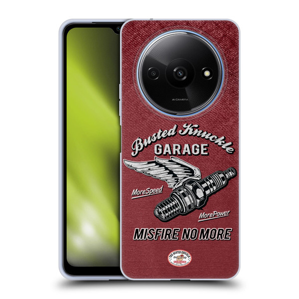 Busted Knuckle Garage Graphics Misfire Soft Gel Case for Xiaomi Redmi A3