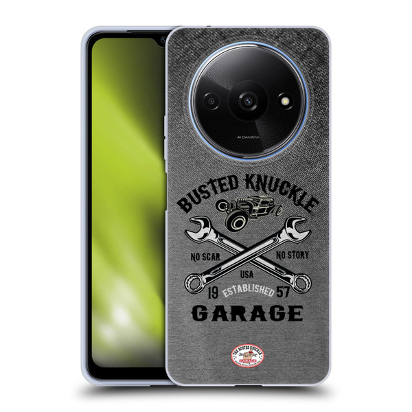 Busted Knuckle Garage Graphics No Scar Soft Gel Case for Xiaomi Redmi A3