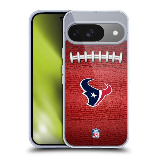NFL Houston Texans Graphics Football Soft Gel Case for Google Pixel 9 / Pixel 9 Pro