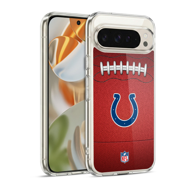 NFL Indianapolis Colts Graphics Football Soft Gel Case for Google Pixel 9 / Pixel 9 Pro