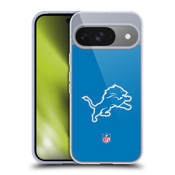 NFL Detroit Lions Logo Plain Soft Gel Case for Google Pixel 9 / Pixel 9 Pro NFL Detroit Lions Logo Plain Soft Gel Case for Google Pixel 9 / Pixel 9 Pro