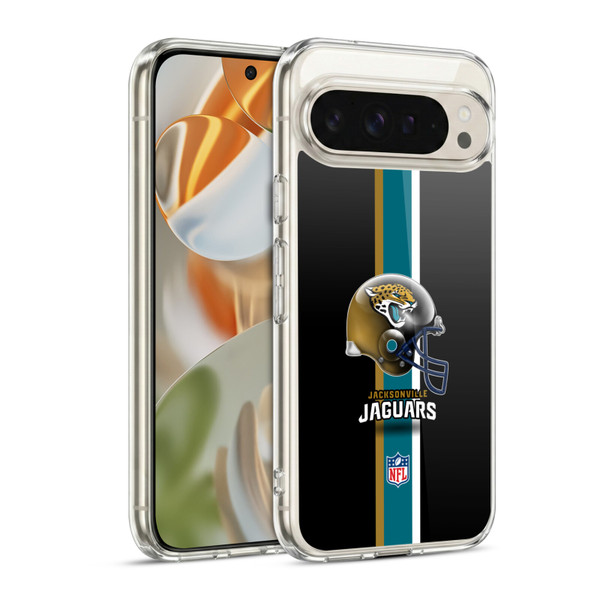 NFL Jacksonville Jaguars Logo Helmet Soft Gel Case for Google Pixel 9 / Pixel 9 Pro