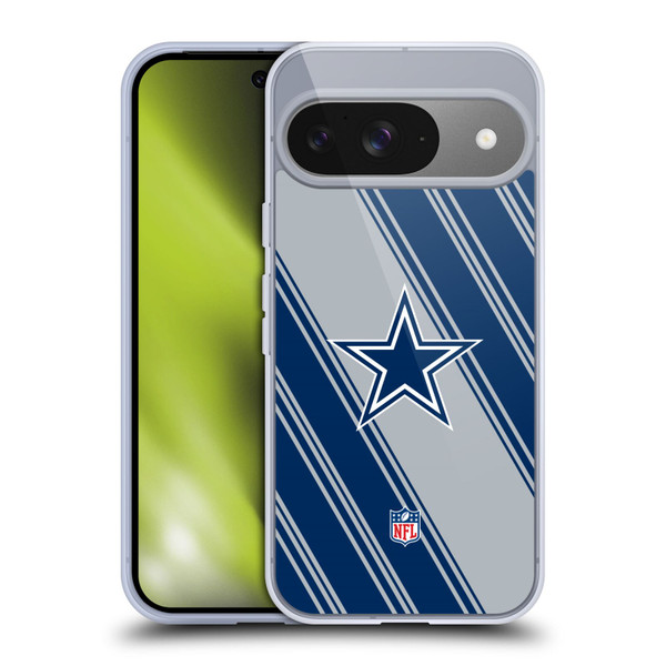 NFL Dallas Cowboys Artwork Stripes Soft Gel Case for Google Pixel 9 / Pixel 9 Pro