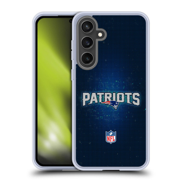 NFL New England Patriots Artwork LED Soft Gel Case for Samsung Galaxy S24 FE
