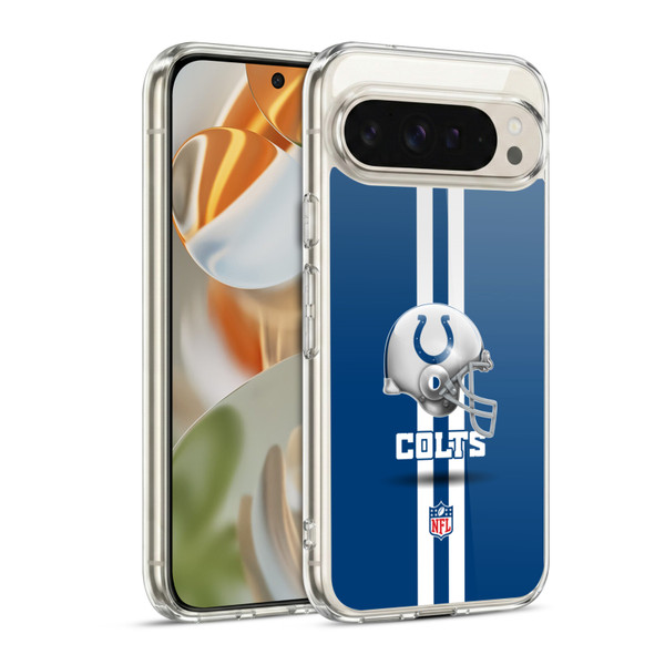 NFL Indianapolis Colts Logo Helmet Soft Gel Case for Google Pixel 9 / Pixel 9 Pro
