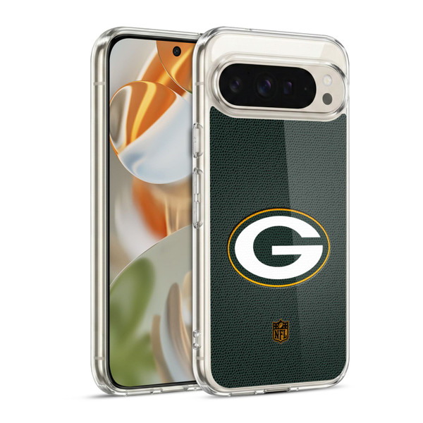 NFL Green Bay Packers Logo Football Soft Gel Case for Google Pixel 9 / Pixel 9 Pro
