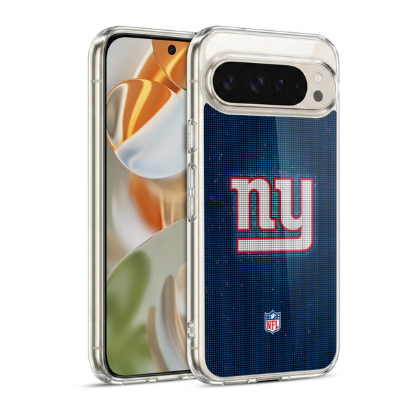 NFL New York Giants Artwork LED Soft Gel Case for Google Pixel 9 / Pixel 9 Pro