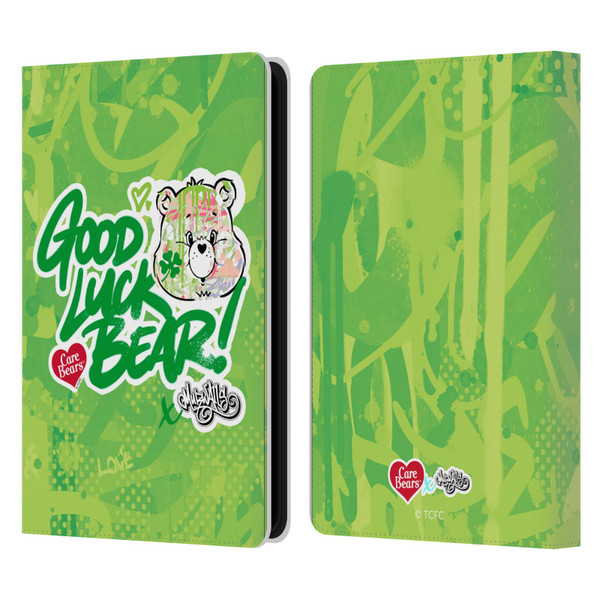 Care Bears Graffiti Collection by Murwalls Good Luck Leather Book Wallet Case Cover For Amazon Kindle Paperwhite 5 (2021)