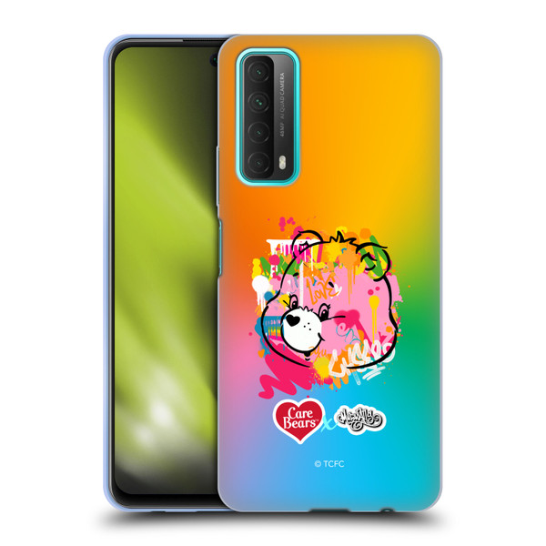 Care Bears Graffiti Collection by Murwalls Gradient Soft Gel Case for Huawei P Smart (2021)