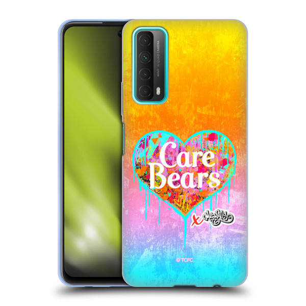 Care Bears Graffiti Collection by Murwalls Heart Tag Soft Gel Case for Huawei P Smart (2021)