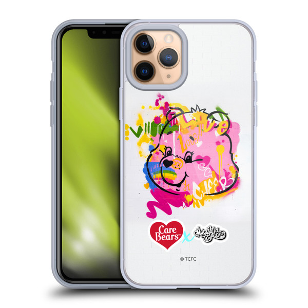 Care Bears Graffiti Collection by Murwalls Painted Soft Gel Case for Apple iPhone 11 Pro