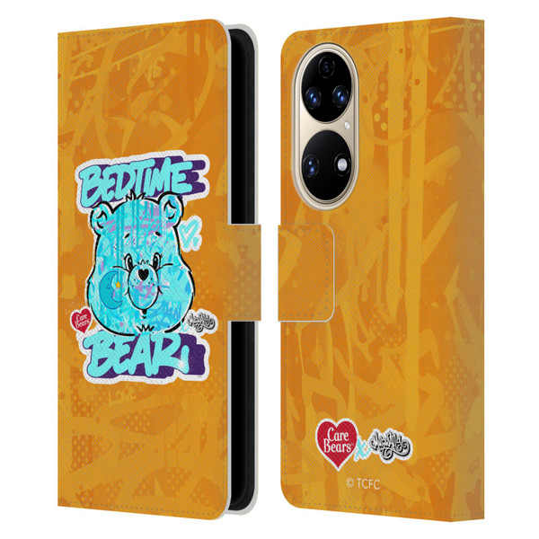 Care Bears Graffiti Collection by Murwalls Bedtime Leather Book Wallet Case Cover For Huawei P50