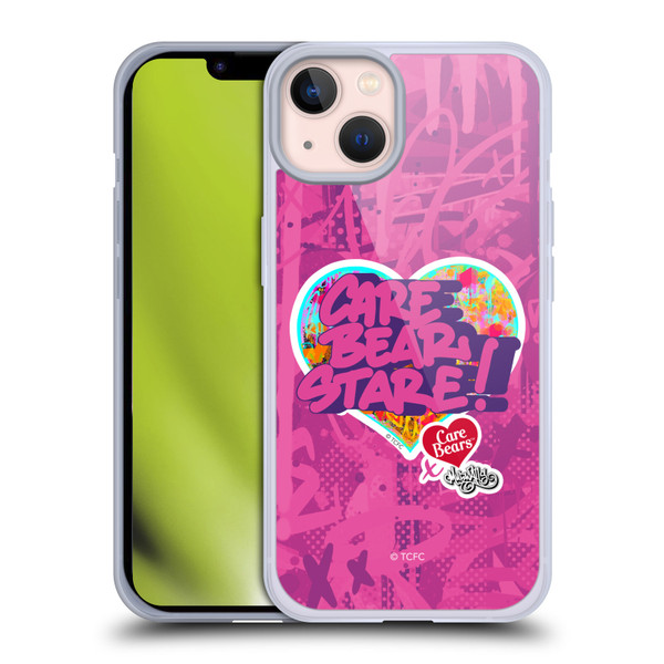 Care Bears Graffiti Collection by Murwalls Stare Soft Gel Case for Apple iPhone 13