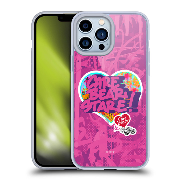 Care Bears Graffiti Collection by Murwalls Stare Soft Gel Case for Apple iPhone 13 Pro Max