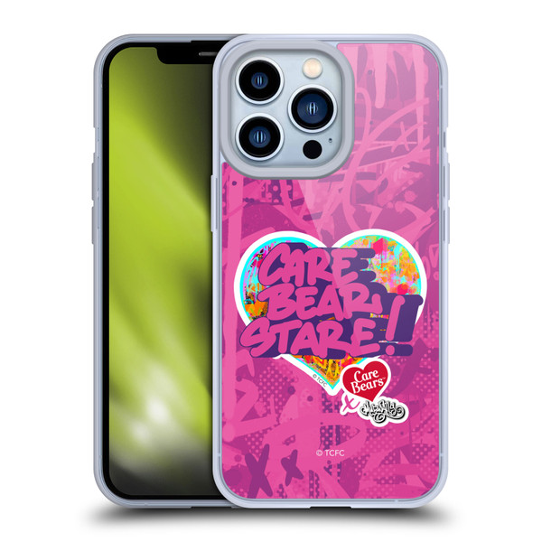 Care Bears Graffiti Collection by Murwalls Stare Soft Gel Case for Apple iPhone 13 Pro
