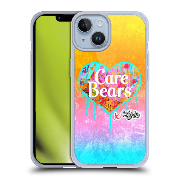 Care Bears Graffiti Collection by Murwalls Heart Tag Soft Gel Case for Apple iPhone 14