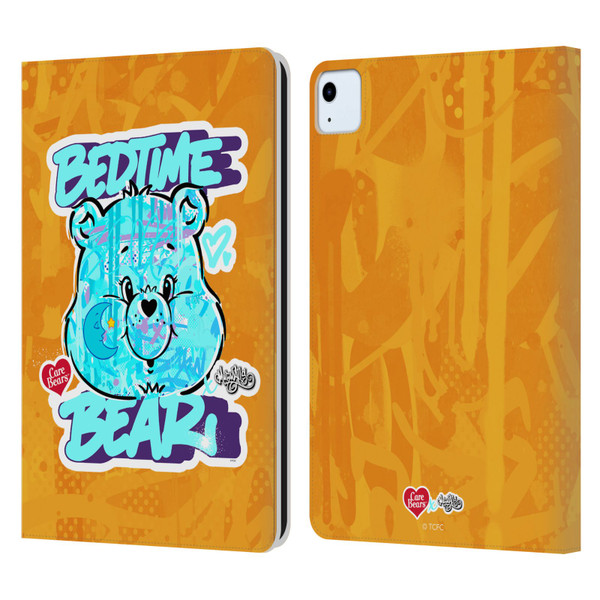Care Bears Graffiti Collection by Murwalls Bedtime Leather Book Wallet Case Cover For Apple iPad Air 11 2020/2022/2024