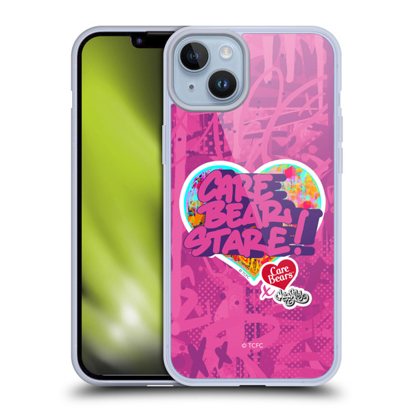 Care Bears Graffiti Collection by Murwalls Stare Soft Gel Case for Apple iPhone 14 Plus
